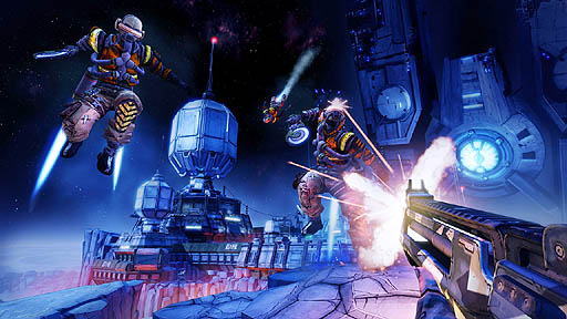 画像ギャラリー No.003のサムネイル画像 / 低重力での戦いが新鮮な「Borderlands: The Pre-Sequel」,16分にもおよぶプレイ映像が公開