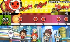 画像ギャラリー No.014のサムネイル画像 / 「太鼓の達人 どんとかつの時空大冒険」，新システム「突撃」の概要が公開。「妖怪ウォッチ」「MH4」「アイマス」「ふなっしー」「くまモン」とのコラボも