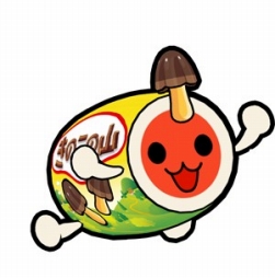 画像ギャラリー No.004のサムネイル画像 / 「太鼓の達人 どんとかつの時空大冒険」,明治のお菓子とコラボレーション