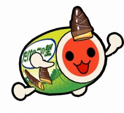 画像ギャラリー No.005のサムネイル画像 / 「太鼓の達人 どんとかつの時空大冒険」,明治のお菓子とコラボレーション