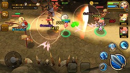 画像ギャラリー No.005のサムネイル画像 / フル3DアクションRPG「大乱闘RPGガーディアンハンター」,iOS版が配信開始