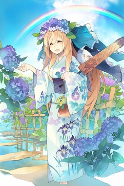 画像ギャラリー No.002のサムネイル画像 / 「チェインクロニクルV」，浴衣キャラが多数登場する「フーコの夏祭り」が開催