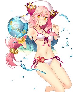 画像ギャラリー No.006のサムネイル画像 / 「神装!!ヴァルキリーカード」,限定水着コスチュームガチャを実施。30日まで