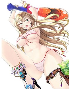 画像ギャラリー No.007のサムネイル画像 / 「神装!!ヴァルキリーカード」,限定水着コスチュームガチャを実施。30日まで
