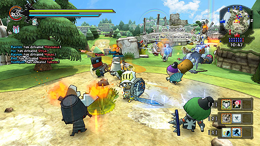 画像ギャラリー No.003のサムネイル画像 / 「Happy Wars」のPC版がSteamで配信へ。最大30人でアツい攻城戦や大魔法合戦オンライン対戦を楽しめる基本プレイ無料のアクションゲーム