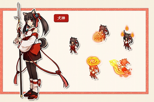 画像ギャラリー No.002のサムネイル画像 / 「かくりよの門」，新式姫「犬神」が登場。神力プレゼントキャンペーンを開催