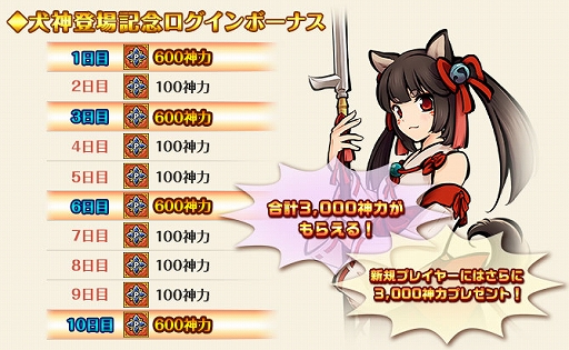 画像ギャラリー No.003のサムネイル画像 / 「かくりよの門」，新式姫「犬神」が登場。神力プレゼントキャンペーンを開催