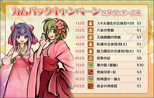 画像ギャラリー No.002のサムネイル画像 / 「かくりよの門」,サービス5周年を記念したカムバックキャンペーンを開催