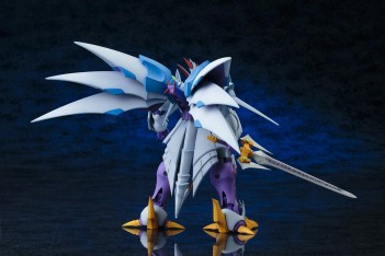 画像ギャラリー No.002のサムネイル画像 / 「スパロボ OG」シリーズより,精霊憑依状態の“サイバスター”がプラモデルに