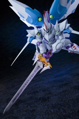 画像ギャラリー No.004のサムネイル画像 / 「スパロボ OG」シリーズより,精霊憑依状態の“サイバスター”がプラモデルに