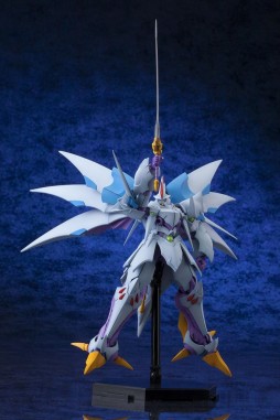 画像ギャラリー No.008のサムネイル画像 / 「スパロボ OG」シリーズより,精霊憑依状態の“サイバスター”がプラモデルに