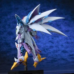 画像ギャラリー No.011のサムネイル画像 / 「スパロボ OG」シリーズより,精霊憑依状態の“サイバスター”がプラモデルに