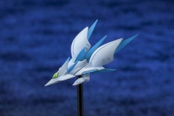 画像ギャラリー No.015のサムネイル画像 / 「スパロボ OG」シリーズより,精霊憑依状態の“サイバスター”がプラモデルに