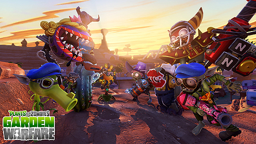 画像ギャラリー No.002のサムネイル画像 / コミカルなチーム対戦アクションゲーム「Plants vs. Zombies Garden Warfare」のPlayStation版が8月19日にリリース
