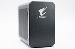 画像ギャラリー No.006のサムネイル画像 / GIGABYTE製外付けグラフィックボックス「AORUS GTX 1070 Gaming Box」レビュー。性能面では及第点だが動作するノートPCを選ぶ