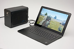 画像ギャラリー No.048のサムネイル画像 / GIGABYTE製外付けグラフィックボックス「AORUS GTX 1070 Gaming Box」レビュー。性能面では及第点だが動作するノートPCを選ぶ