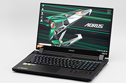 画像ギャラリー No.019のサムネイル画像 / GIGABYTEのハイエンドゲームノートPC「AORUS 17G」を試す。RTX 3080&300Hz液晶搭載にメカニカルキーボード採用と見どころは多い