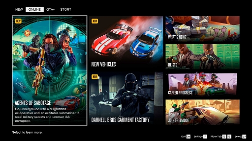 画像ギャラリー No.008のサムネイル画像 / PC版「Grand Theft Auto V」，無料アップグレードを3月4日に実施。HSWの新しい乗り物が登場，GTA+メンバーシップを利用可能に