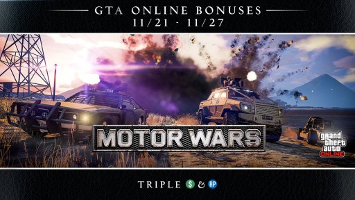 画像ギャラリー No.001のサムネイル画像 / 「GTAオンライン」,「車両乱戦」で報酬3倍イベント。ペガッシセールも開催中