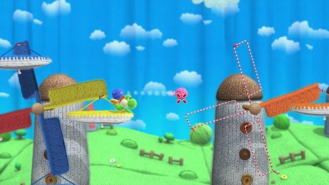 画像ギャラリー No.014のサムネイル画像 / Wii Uソフト「ヨッシー ウールワールド」が2015年夏に発売。amiibo機能を持つ「あみぐるみヨッシー」も同時リリース