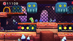 画像ギャラリー No.005のサムネイル画像 / 毛糸を集めて仲間を救うWii U「ヨッシー ウールワールド」は，“ヨッシーゲーム”初の2人同時プレイに対応
