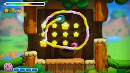画像ギャラリー No.001のサムネイル画像 / Wii U向けソフト「タッチ!カービィ スーパーレインボー」が2015年1月22日に発売決定。虹色のロープを描いてカービィをゴールまで導こう