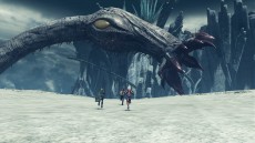 画像ギャラリー No.010のサムネイル画像 / 「XenobladeX」の最新スクリーンショットが公開。惑星ミラの美しい風景をバックに繰り広げられるバトルシーンは必見