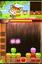画像ギャラリー No.005のサムネイル画像 / 思考するもよし,直感で挑むもよし。Android向け落ちものパズル「ねこねこフルーツ♪」を紹介する「(ほぼ)日刊スマホゲーム通信」第582回