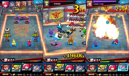 画像ギャラリー No.001のサムネイル画像 / 「激突！ブレイク学園」爆発時に大ダメージを与える爆弾などの“ギミック”実装