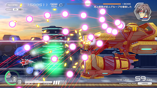 画像ギャラリー No.002のサムネイル画像 / Xbox One用STG「ナツキクロニクル」の配信が本日スタート。前作「ギンガフォース」で孤軍奮闘したナツキの道のりを,彼女の視点で描く