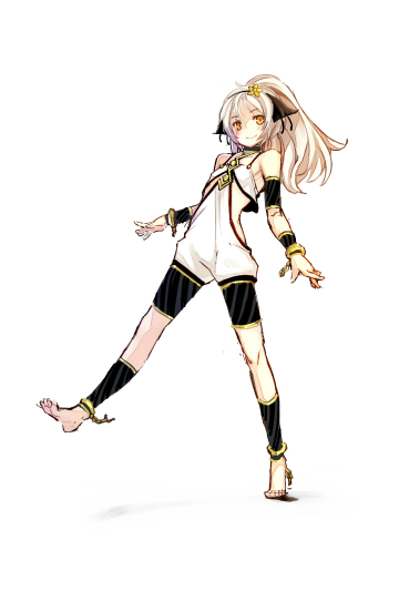 画像ギャラリー No.031のサムネイル画像 / 「シェルノサージュ OFFLINE 〜失われた星へ捧ぐ詩〜」,ブレザー姿やカフェ店員風などイオンの新コスチューム3種のデザイン画が公開