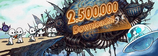 画像ギャラリー No.001のサムネイル画像 / 「TERRA BATTLE」，250万DL突破で加山雄三さんの油絵が背景画に