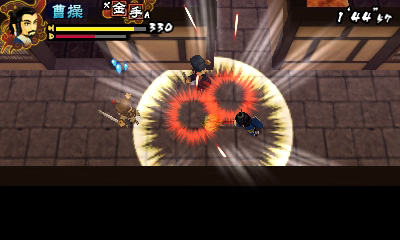 画像ギャラリー No.010のサムネイル画像 / 3DS「サンゴクストーリーズ天」，ゲームシステムの一部が公開。武器の使い分けや装備選び，キャラの多彩なアクションがキモとなる模様