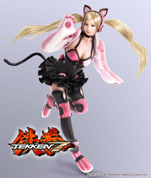 画像ギャラリー No.022のサムネイル画像 / 佐野ひなこさんによる新キャラ「ラッキー・クロエ」のコスプレも披露された，「『鉄拳』20周年応援マネージャー 佐野ひなこ就任式」をレポート