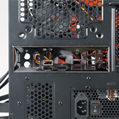 画像ギャラリー No.056のサムネイル画像 / 【PR】低負荷時にファン回転の止まるGTX 980カード「STRIX-GTX980-DC2OC-4GD5」を使って,超絶静かな小型ゲームPCを自作してみた