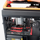 画像ギャラリー No.058のサムネイル画像 / 【PR】低負荷時にファン回転の止まるGTX 980カード「STRIX-GTX980-DC2OC-4GD5」を使って,超絶静かな小型ゲームPCを自作してみた