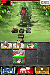 画像ギャラリー No.023のサムネイル画像 / バンダイナムコゲームス,一粒で三度ぐらいおいしい「しんぐんデストロ〜イ!」のサービス開始。美少女戦車隊を編成して怪獣を倒すのだ。しんぐん!