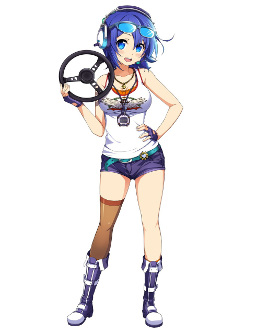 画像ギャラリー No.002のサムネイル画像 / 「しんぐんデストロ〜イ！」×「ドリスピ」のコラボが開幕。ナビ子が戦車に搭乗