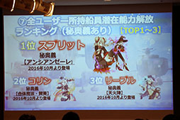 画像ギャラリー No.031のサムネイル画像 / 「天空のクラフトフリート」のサービス3周年記念イベントをレポート。ストーリーの新章追加やUIの改修など,さまざまな新情報が明らかに