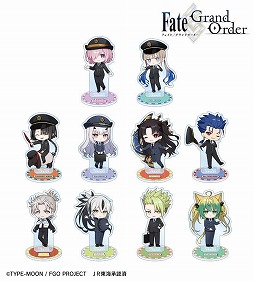 画像ギャラリー No.004のサムネイル画像 / 「Fate/Grand Order」×「推し旅/JR東海」コラボアイテムの受注がAMNIBUSでスタート。制服姿のマシュ，ネモ，太公望，イシュタルが登場