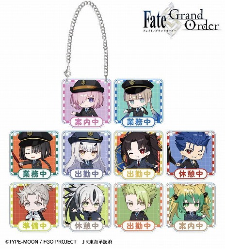 画像ギャラリー No.023のサムネイル画像 / 「Fate/Grand Order」×「推し旅/JR東海」コラボアイテムの受注がAMNIBUSでスタート。制服姿のマシュ，ネモ，太公望，イシュタルが登場