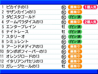 画像ギャラリー No.003のサムネイル画像 / 「ダービースタリオンGOLD」の発売日が2014年12月4日に決定。初回購入特典で，ダウンロードソフト「ダビスタ」（仮称）が手に入る