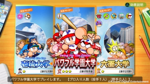 画像ギャラリー No.010のサムネイル画像 / 「実況パワフルプロ野球2014」高校球児を率いて甲子園優勝を目指す「栄光ナイン」と,自由に育成を楽しめる「サクセス」の情報が明らかに