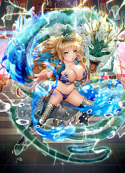 画像ギャラリー No.005のサムネイル画像 / 「三国志戦姫〜乱世に舞う乙女たち〜」,「四神戦姫伝ガチャ」が開催