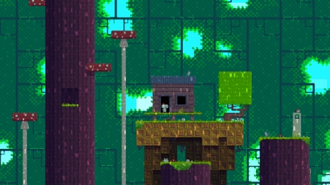 画像ギャラリー No.001のサムネイル画像 / パズルアクションゲーム「FEZ」が8月20日に配信。「3次元に干渉する能力」で世界を回転させ，キューブを集めよう