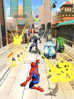 画像ギャラリー No.004のサムネイル画像 / スマホ向けACT「Spider-Man Unlimited」,アートワークと最新動画を公開