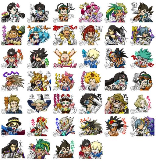 画像ギャラリー No.003のサムネイル画像 / 「ヒーローバンク」,LINEスタンプの第2弾が発売。全40種類を収録