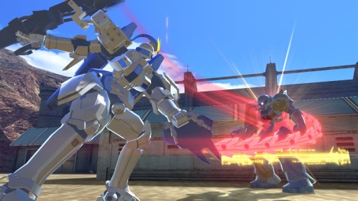 画像ギャラリー No.001のサムネイル画像 / 「ガンダムブレイカー2」店頭POP記載のコードで「HG トールギスIII(EW)」入手