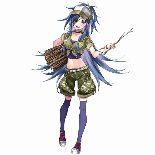 画像ギャラリー No.006のサムネイル画像 / 「妖怪百姫たん!」,新イベント妖怪百姫譚「無人島で野営生活を」が開催