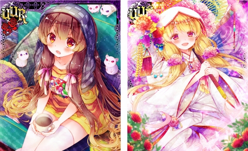 画像ギャラリー No.002のサムネイル画像 / 「ヴァンパイア†ブラッド」,綾小路麗羽とベール・ポラールのボイス付きカードを追加